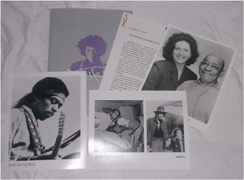 Jimi Hendrix Hendrix/ Family Press Release media press pack US HENPPHE85803