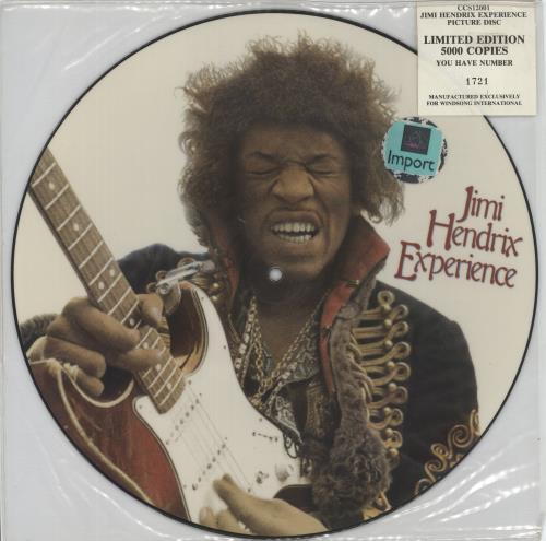Jimi Hendrix Hey Joe 440 UK picture disc LP (vinyl picture disc