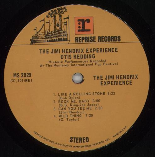 Jimi Hendrix Historic Performances - 2nd - Shrink vinyl LP album (LP record) US HENLPHI189754
