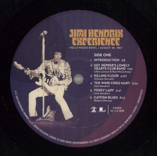 Jimi Hendrix Hollywood Bowl August 18 1967 - 150 Gram Vinyl vinyl LP album (LP record) UK HENLPHO877616