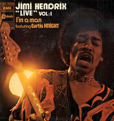 Jimi Hendrix I'm A Man - 'Live' Volume 1 vinyl LP album (LP record) French HENLPIM222738