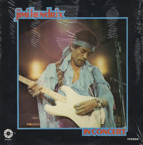 Jimi Hendrix In Concert vinyl LP album (LP record) US HENLPIN412371