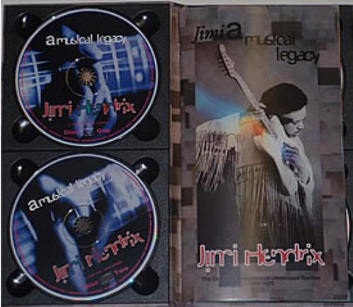 Jimi Hendrix Jimi A Musical Legacy 4-CD album set Italian HEN4CJI265350