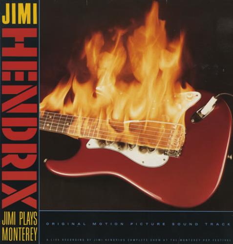 Jimi Hendrix Jimi Plays Monterey vinyl LP album (LP record) German HENLPJI230287