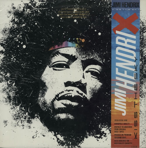 Jimi Hendrix Kiss The Sky - 150gram - Sealed vinyl LP album (LP record) US HENLPKI583390