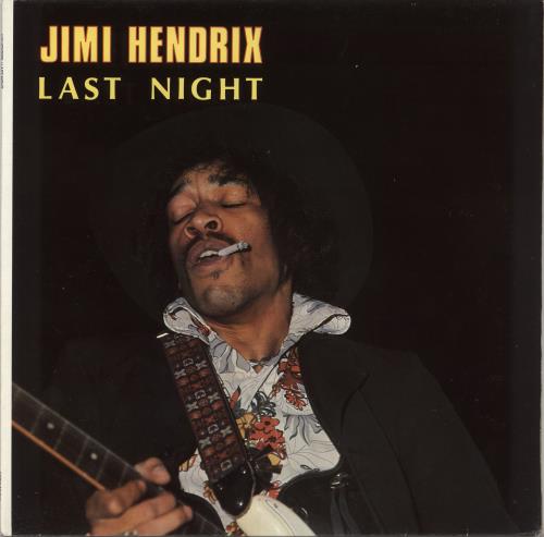 Jimi Hendrix Last Night vinyl LP album (LP record) Swiss HENLPLA725170