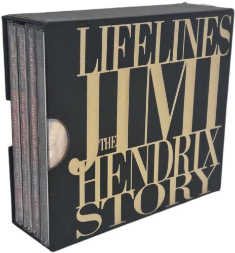 Jimi Hendrix Lifelines 4-CD album set US HEN4CLI223067