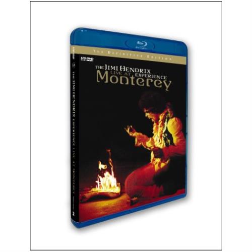 Jimi Hendrix Live At Monterey Blu Ray DVD UK HENBRLI451254