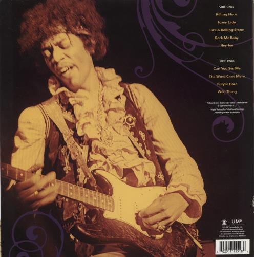 Jimi Hendrix Live At Monterey vinyl LP album (LP record) US HENLPLI535798