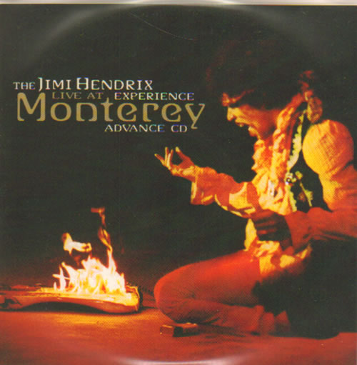 Jimi Hendrix Live At Monterey CD-R acetate UK HENCRLI638240