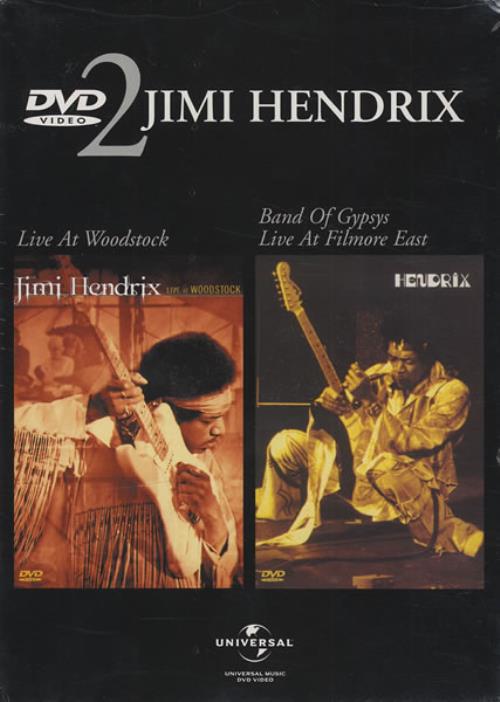 Jimi Hendrix Live At Woodstock / Band Of Gypsys Live At Filmore East DVD UK HENDDLI265994