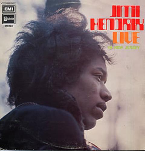 Jimi Hendrix Live In New Jersey vinyl LP album (LP record) Swedish HENLPLI267017