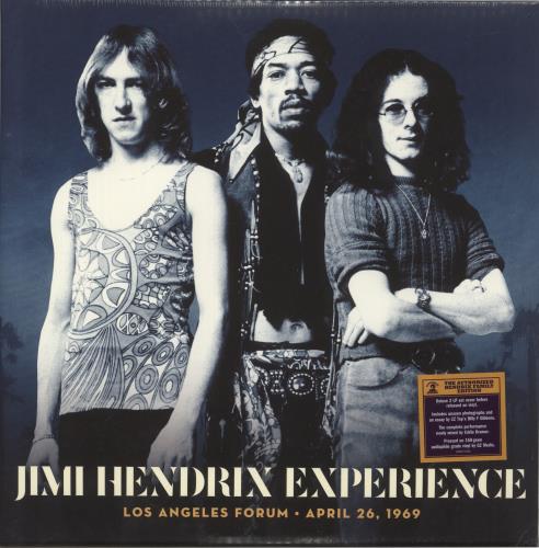 Jimi Hendrix Los Angeles Forum April 26, 1969 - Sealed 2-LP vinyl record set (Double LP Album) UK HEN2LLO880262