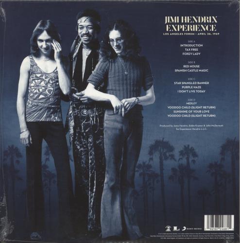 Jimi Hendrix Los Angeles Forum April 26, 1969 - Sealed 2-LP vinyl record set (Double LP Album) UK HEN2LLO880262
