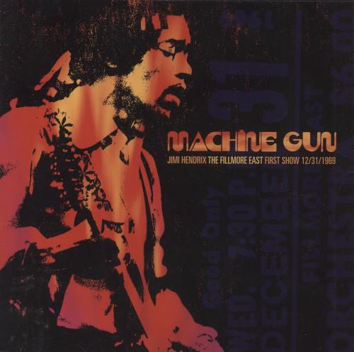 Jimi Hendrix Machine Gun: The Fillmore East First Show 12/31/1969 2-LP vinyl record set (Double LP Album) UK HEN2LMA857516