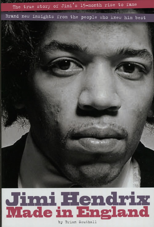 Jimi Hendrix Made In England book UK HENBKMA580301
