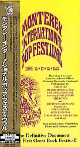 Jimi Hendrix Monterey International Pop Festival 4-CD album set Japanese HEN4CMO282763