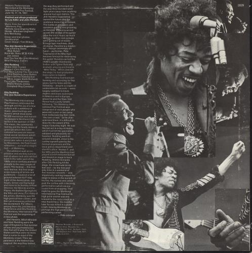 Jimi Hendrix Monterey International Pop Festival vinyl LP album (LP record) US HENLPMO739282
