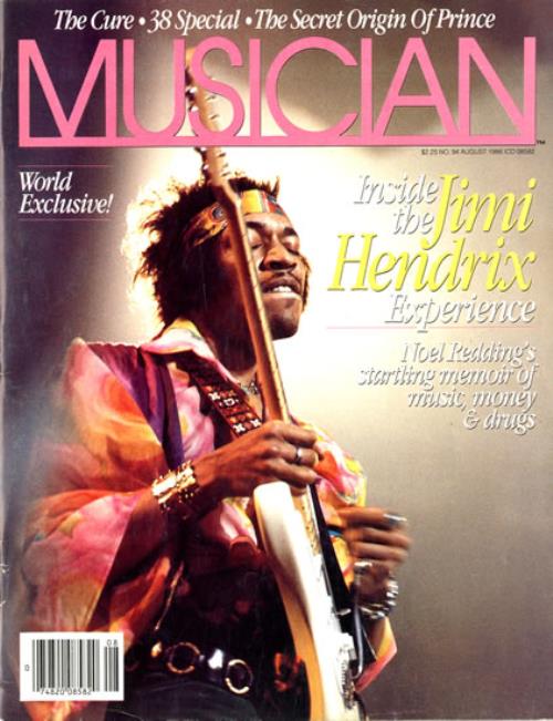 Jimi Hendrix Musician - August magazine US HENMAMU552974