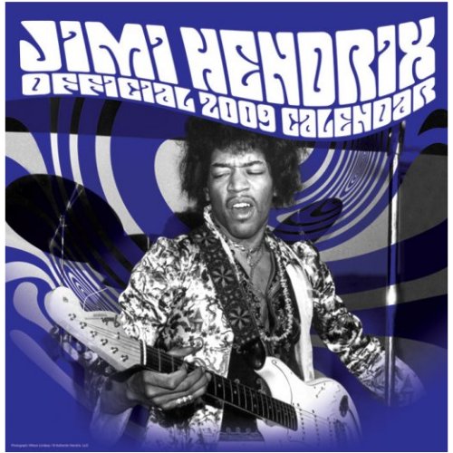 Jimi Hendrix Official Calendar 2009 calendar UK HENCAOF438004