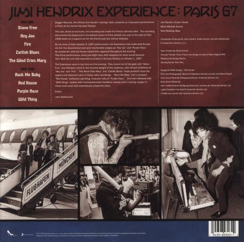 Jimi Hendrix Paris 1967 - BF2021 - Purple Vinyl vinyl LP album (LP record) UK HENLPPA836600
