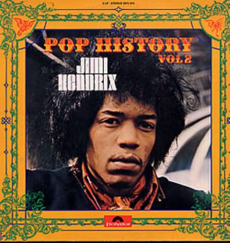 Jimi Hendrix Pop History Volume 2 2-LP vinyl record set (Double LP Album) German HEN2LPO242986