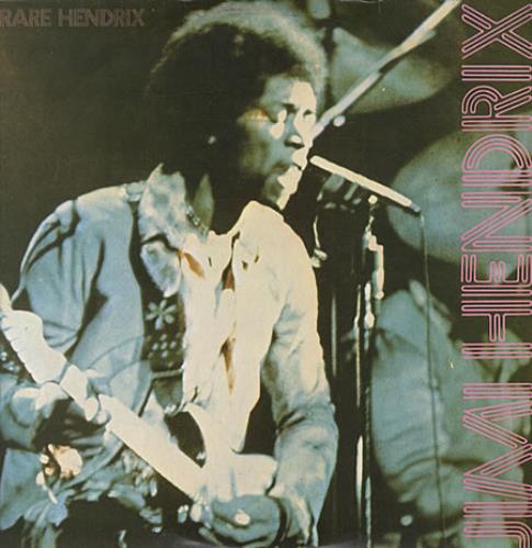 Jimi Hendrix Rare Hendrix vinyl LP album (LP record) Brazilian HENLPRA343282