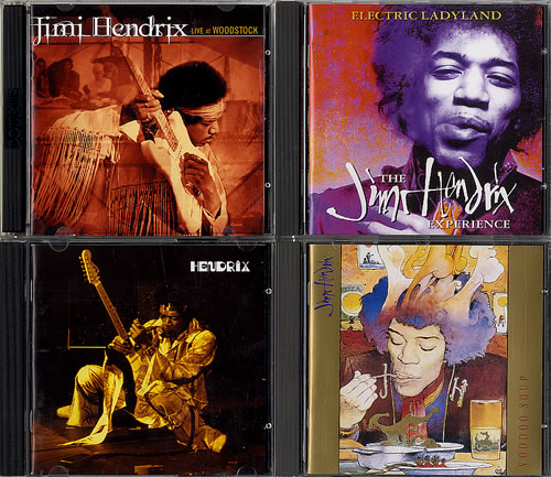 Jimi Hendrix Selection Of Albums CD album (CDLP) UK HENCDSE621777