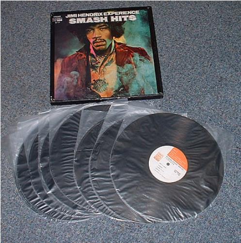 Jimi Hendrix Smash Hits box set Hong Kong HENBXSM259647
