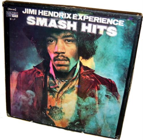 Jimi Hendrix Smash Hits box set Hong Kong HENBXSM406533