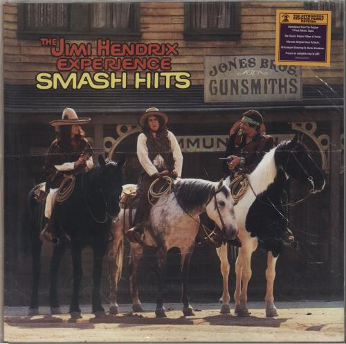 Jimi Hendrix Smash Hits vinyl LP album (LP record) US HENLPSM683381