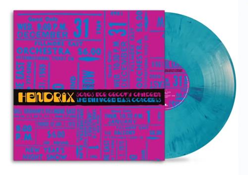 Jimi Hendrix Songs For Groovy Children: The Fillmore East Concerts - Blue & Violet Swirl - Sealed vinyl LP album (LP record) UK HENLPSO851592