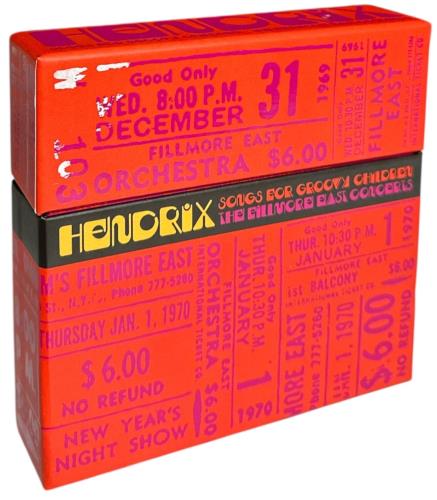 Jimi Hendrix Songs For Groovy Children: The Fillmore East Concerts - EX CD Album Box Set UK HENDXSO785714