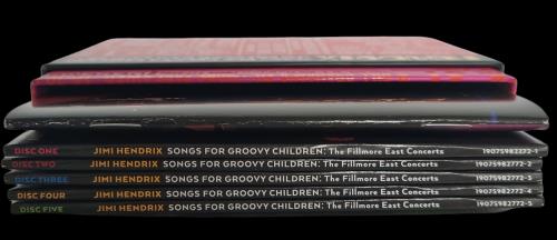 Jimi Hendrix Songs For Groovy Children: The Fillmore East Concerts - EX CD Album Box Set UK HENDXSO785714
