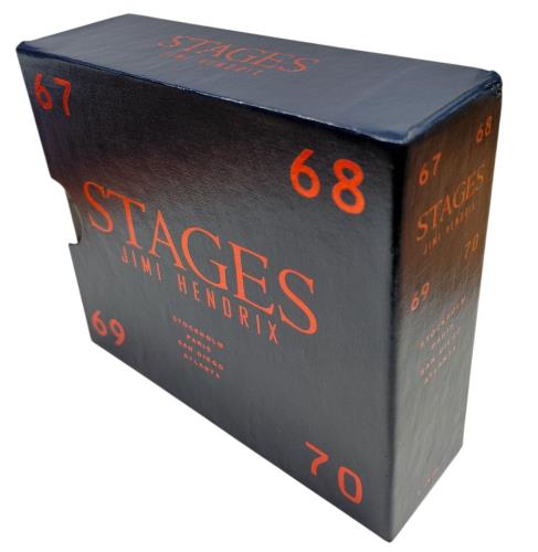 Jimi Hendrix Stages CD Album Box Set US HENDXST444722