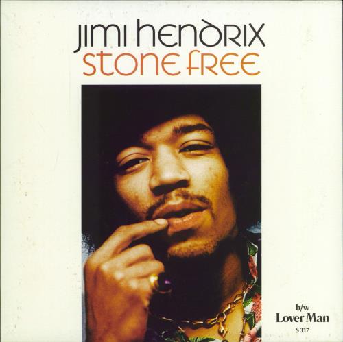 Jimi Hendrix Stone Free 7" vinyl single (7 inch record / 45) US HEN07ST770010