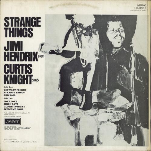Jimi Hendrix Strange Things - Mono vinyl LP album (LP record) UK HENLPST59796