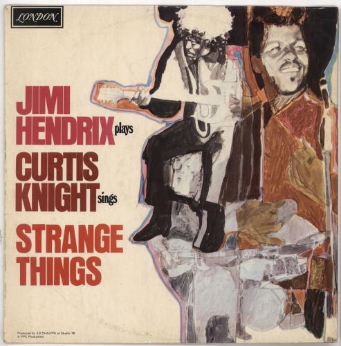 Jimi Hendrix Strange Things - VG vinyl LP album (LP record) UK HENLPST727905