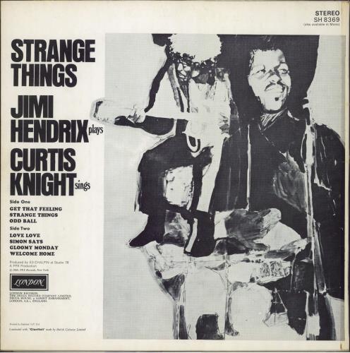 Jimi Hendrix Strange Things vinyl LP album (LP record) UK HENLPST277798