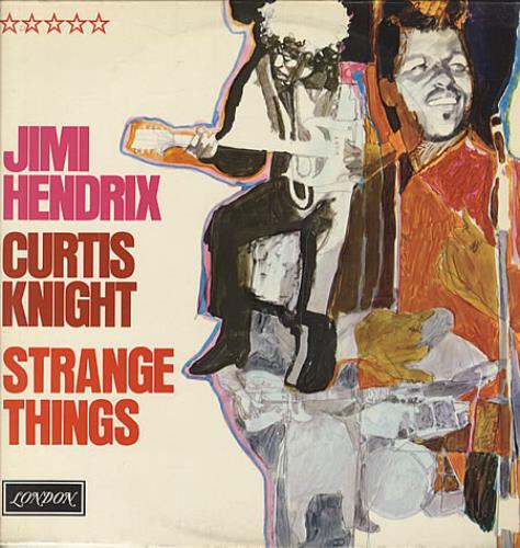 Jimi Hendrix Strange Things vinyl LP album (LP record) German HENLPST339835