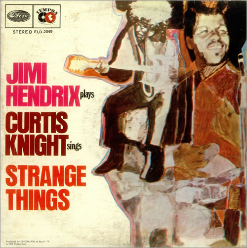 Jimi Hendrix Strange Things vinyl LP album (LP record) Peruvian HENLPST443151