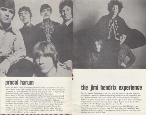 Jimi Hendrix Sunday At The Saville tour programme UK HENTRSU816738