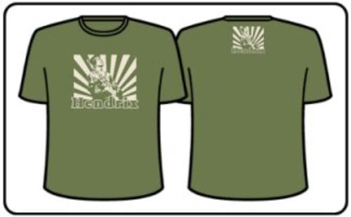 Jimi Hendrix Sunrays t-shirt UK HENTSSU327692