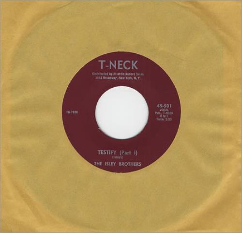 Jimi Hendrix Testify 7" vinyl single (7 inch record / 45) US HEN07TE407094