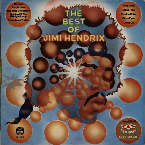 Jimi Hendrix The Best Of Jimi Hendrix - VG vinyl LP album (LP record) Yugoslavian HENLPTH764923