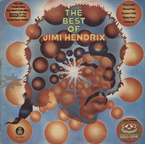 Jimi Hendrix The Best Of Jimi Hendrix vinyl LP album (LP record) Yugoslavian HENLPTH857776