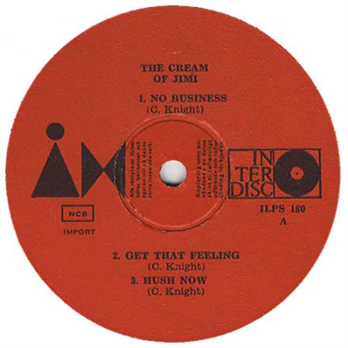 Jimi Hendrix The Cream Of Jimi vinyl LP album (LP record) Swedish HENLPTH412268