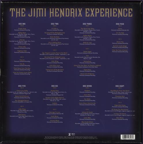 Jimi Hendrix The Jimi Hendrix Experience - EX Vinyl Box Set US HENVXTH681264