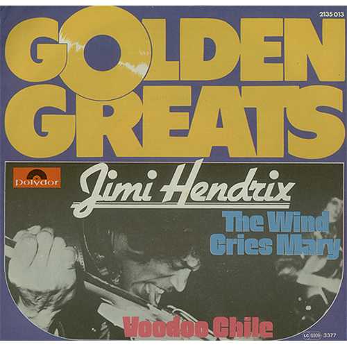 Jimi Hendrix The Wind Cries Mary 7" vinyl single (7 inch record / 45) German HEN07TH407154