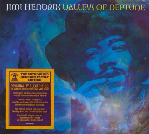 Jimi Hendrix Valleys Of Neptune CD album (CDLP) UK HENCDVA805273